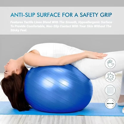 45CM-95CM Yoga Pilates Soft Big Ball Gym for Fitness Workout Exercise Balls Thickened Explosion-Proof Home Pvc Equipmen