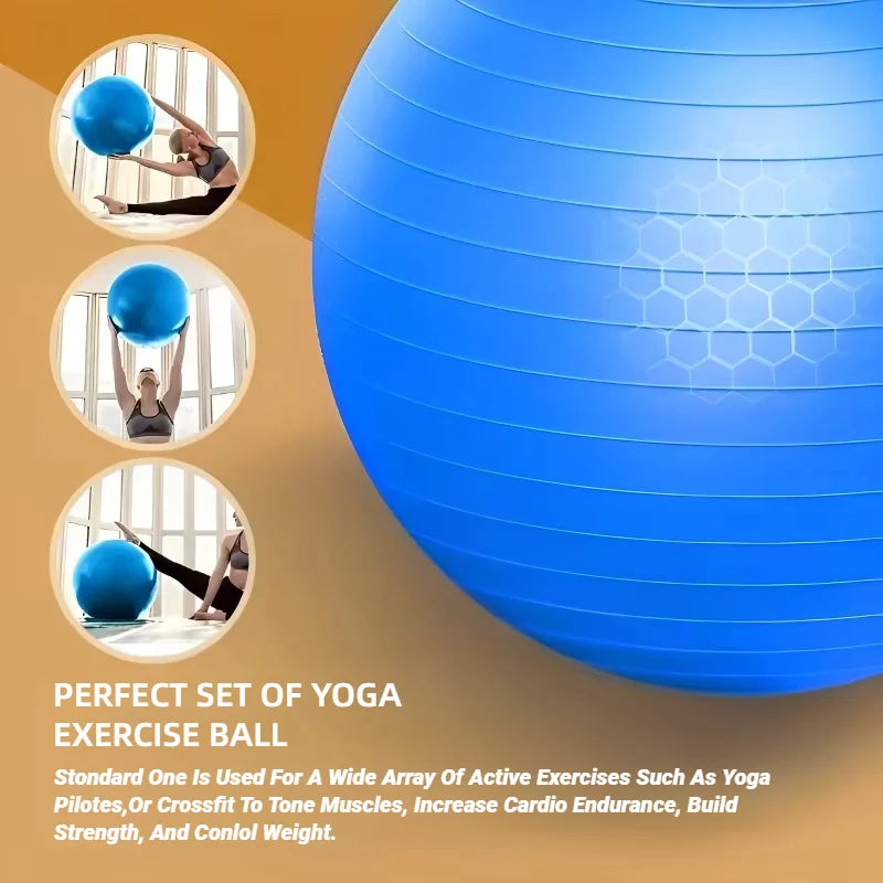 45CM-95CM Yoga Pilates Soft Big Ball Gym for Fitness Workout Exercise Balls Thickened Explosion-Proof Home Pvc Equipmen
