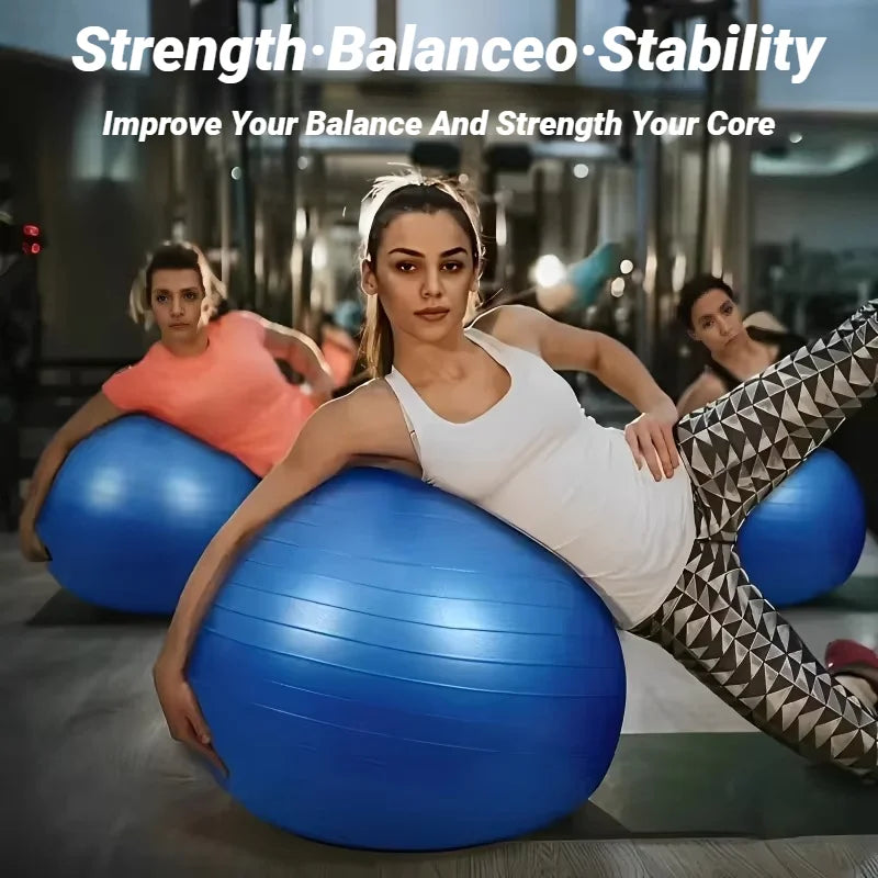 45CM-95CM Yoga Pilates Soft Big Ball Gym for Fitness Workout Exercise Balls Thickened Explosion-Proof Home Pvc Equipmen