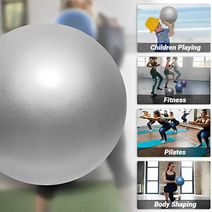 25CM New Yoga Pilates Ball Exercise Gymnastic Fitness Balance Gym Core Indoor Training Mini Balls Small Therapy Improves