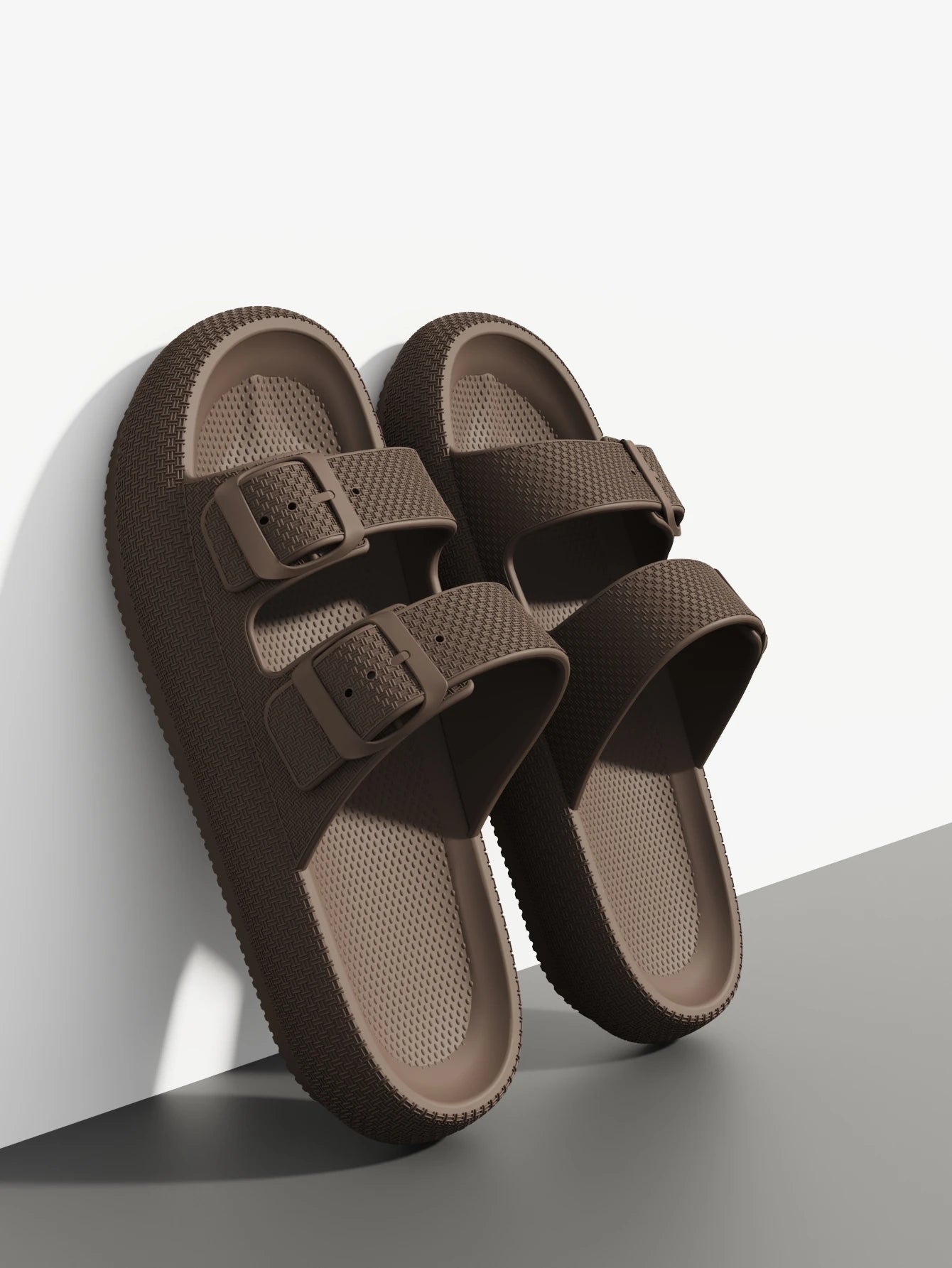 2025 New Men'S Outdoor Fashion Thick Sole Sandals - Non-Slip Shower Slippers for Bathroom, Lightweight Comfortable House Slipper