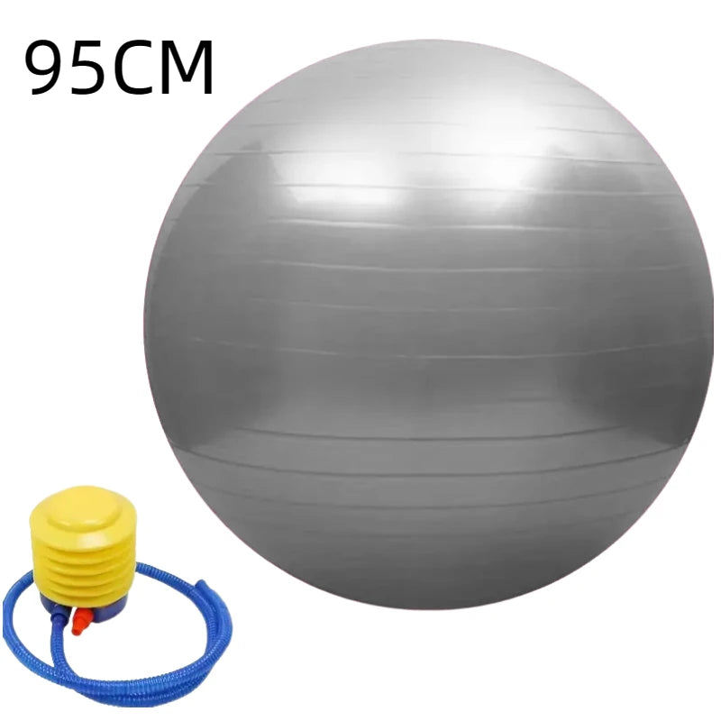 45CM-95CM Yoga Pilates Soft Big Ball Gym for Fitness Workout Exercise Balls Thickened Explosion-Proof Home Pvc Equipmen